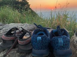 Sunset for shoes (ours)