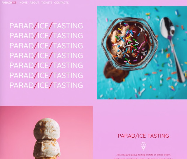 Parad/Ice Tasting screenshot